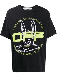 Off-White толстовка с короткими рукавами и логотипом