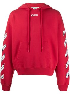 Off-White Airport Tape print hoodie