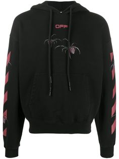 Off-White Arachno oversized hooded sweatshirt