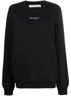 Off-White толстовка с логотипом