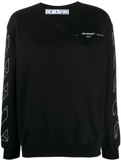 Off-White толстовка с логотипом