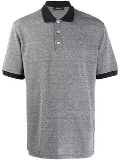 Ermenegildo Zegna рубашка-поло в двух тонах