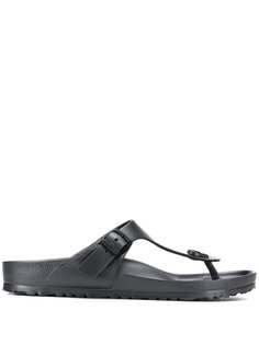 Birkenstock шлепанцы на ребристой подошве