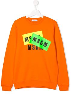 Msgm Kids branded sweatshirt