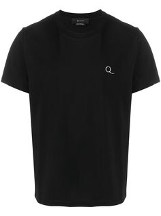 Qasimi футболка с вышитым логотипом