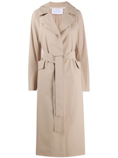 Harris Wharf London belted trench coat