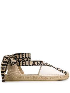 Stella McCartney эспадрильи на шнуровке с логотипом