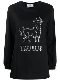 Alberta Ferretti Taurus crystal-embellished jumper