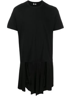 Comme Des Garçons Homme Plus футболка с асимметричным подолом