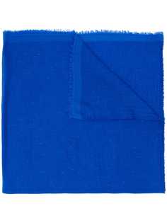 Faliero Sarti frayed mid-length scarf