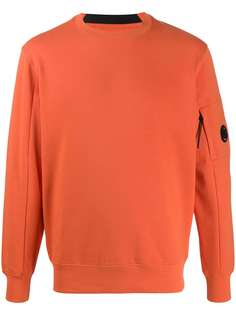 C.P. Company logo plaque jumper