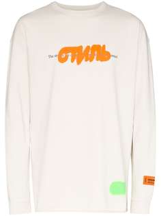 Heron Preston футболка с принтом Стиль