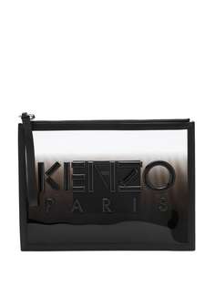 Kenzo клатч с тисненым логотипом