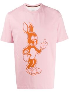 Paul Smith rabbit print T-shirt