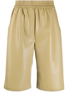 Nanushka faux-leather shorts
