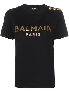 Balmain футболка с логотипом