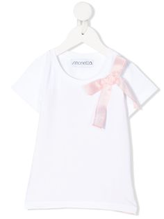 Simonetta ribbon short sleeve T-shirt