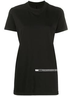 Rick Owens DRKSHDW Level patch detail T-shirt