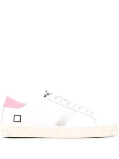 D.A.T.E. metallic stripe sneakers