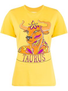 Alberta Ferretti Taurus print T-shirt