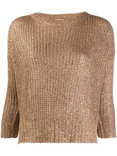 Snobby Sheep knitted embellished jumper