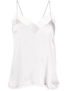 IRO tulle trim camisole