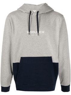 Woolrich two tone hoodie
