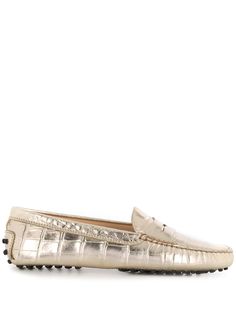 Tods metallic driving shoes Tod`S