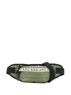 A.P.C. logo belt bag