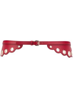 RedValentino RED(V) scalloped belt