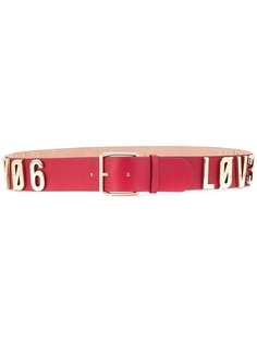 RedValentino RED(V) letter belt