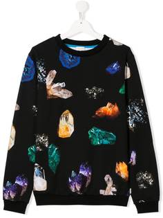 Paul Smith Junior TEEN crystal-print sweatshirt