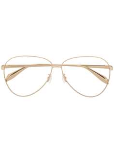 Alexander McQueen Eyewear очки-авиаторы