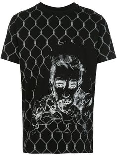 Off-White футболка с принтом