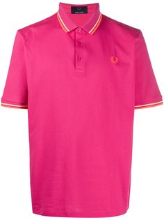 Fred Perry рубашка-поло с вышитым логотипом