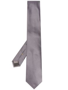 Canali жаккардовый галстук