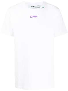 Off-White футболка с графичным принтом