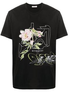 Givenchy футболка с принтом