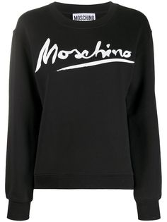 Moschino толстовка с логотипом