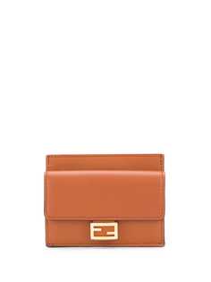 Fendi кошелек с тисненым узором FF