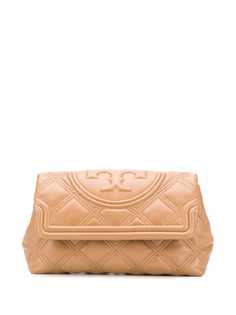 Tory Burch стеганый клатч Fleming