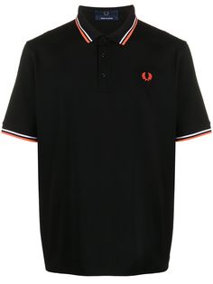 Fred Perry рубашка-поло с вышитым логотипом
