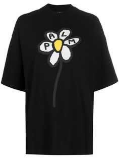 Palm Angels футболка с короткими рукавами и логотипом