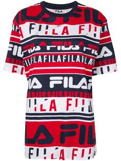 Fila футболка оверсайз с логотипом