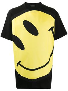 Raf Simons smiley face T-shirt