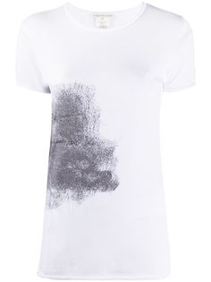 Stefano Mortari футболка узкого кроя с абстрактным принтом