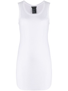 Ann Demeulemeester удлиненный топ из джерси с круглым вырезом