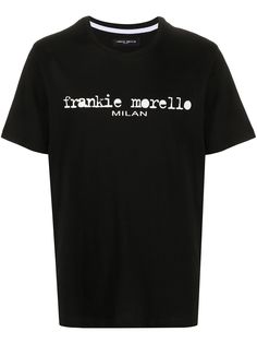 Frankie Morello футболка с круглым вырезом и логотипом
