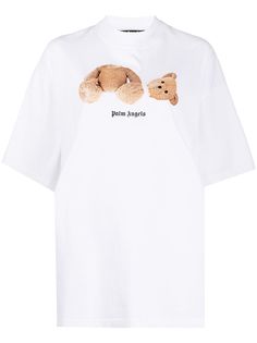 Palm Angels футболка оверсайз с принтом