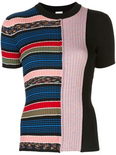 M Missoni трикотажный топ в полоску